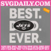 New York Jets Embroidery Files, Best Dad Ever Embroidery Design, NFL Sport Machine Embroidery Pattern, Embroidery Design Instant Download