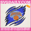 New York Knicks Embroidery Design, Knicks Embroidery Design, Basketball Embroidery Design, NBA Embroidery Design, Sport Embroidery Design