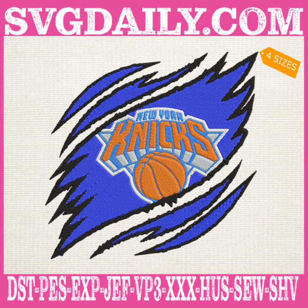New York Knicks Embroidery Design, Knicks Embroidery Design, Basketball Embroidery Design, NBA Embroidery Design, Sport Embroidery Design