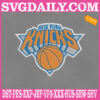 New York Knicks Embroidery Machine, Basketball Team Embroidery Files, NBA Embroidery Design, Embroidery Design Instant Download