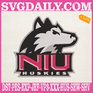 Northern Illinois Huskies Embroidery Machine, Football Team Embroidery Files, NCAAF Embroidery Design, Embroidery Design Instant Download