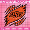 Oklahoma State Cowboys Claws Svg, Football Svg, Football Team Svg, NCAAF Svg, NCAAF Logo Svg, Sport Svg, Instant Download