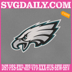 Philadelphia Eagles Embroidery Files, Sport Team Embroidery Machine, NFL Embroidery Design, Embroidery Design Instant Download