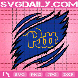 Pittsburgh Panthers Claws Svg, Football Svg, Football Team Svg, NCAAF Svg, NCAAF Logo Svg, Sport Svg, Instant Download