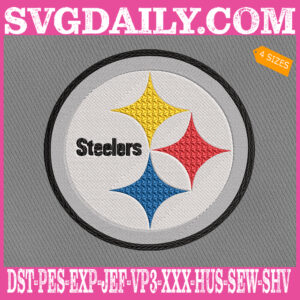 Pittsburgh Steelers Embroidery Files, Sport Team Embroidery Machine, NFL Embroidery Design, Embroidery Design Instant Download