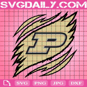 Purdue Boilermakers Claws Svg, Football Svg, Football Team Svg, NCAAF Svg, NCAAF Logo Svg, Sport Svg, Instant Download