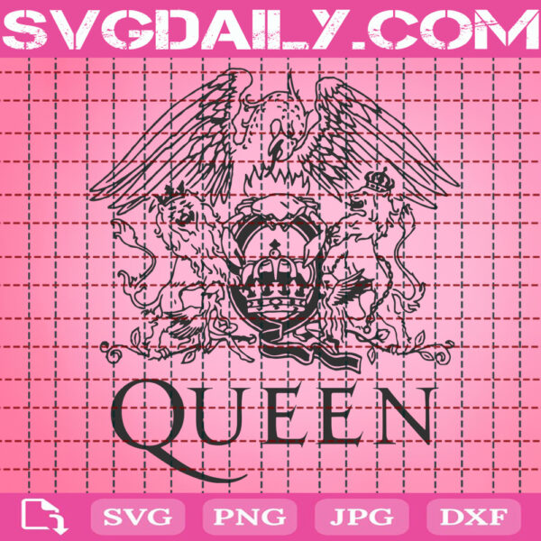 Queen Band Svg, Queen Rock Band Svg, Rock Band Svg, English Band Svg, Rock Music Svg, Music Band Svg, Instant Download