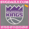 Sacramento Kings Embroidery Machine, Basketball Team Embroidery Files, NBA Embroidery Design, Embroidery Design Instant Download