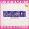 Sigma Gamma Rho Embroidery Files, Established 1922 Embroidery Machine, HBCU Embroidery Design, Instant Download