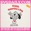 Snoopy Happy Valentine's Day Embroidery Files, Snoopy Valentine Embroidery Machine, Snoopy Heart Embroidery Design Instant Download