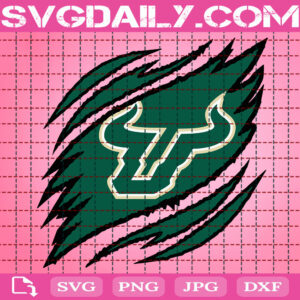 South Florida Bulls Claws Svg, Football Svg, Football Team Svg, NCAAF Svg, NCAAF Logo Svg, Sport Svg, Instant Download