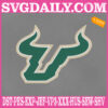 South Florida Bulls Embroidery Machine, Football Team Embroidery Files, NCAAF Embroidery Design, Embroidery Design Instant Download