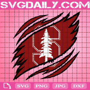 Stanford Cardinal Claws Svg, Football Svg, Football Team Svg, NCAAF Svg, NCAAF Logo Svg, Sport Svg, Instant Download