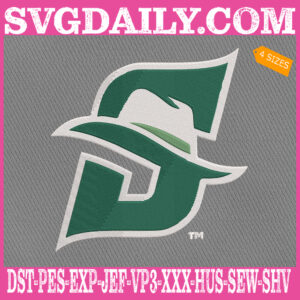 Stetson Hatters Embroidery Files, Sport Team Embroidery Machine, NCAAM Embroidery Design, Embroidery Design Instant Download
