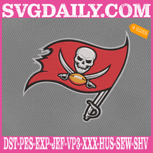 Tampa Bay Buccaneers Embroidery Files, Sport Team Embroidery Machine, NFL Embroidery Design, Embroidery Design Instant Download