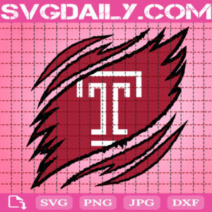 Temple OwlsClaws Svg, Football Svg, Football Team Svg, NCAAF Svg, NCAAF Logo Svg, Sport Svg, Instant Download