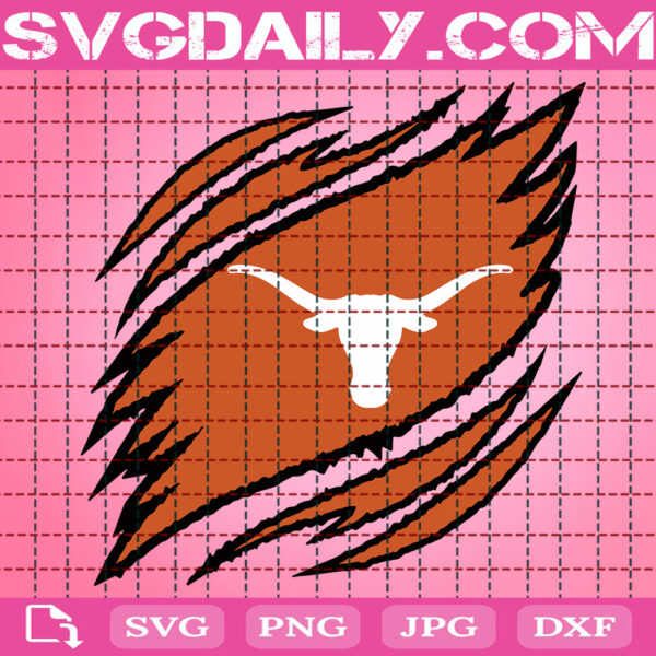 Texas Longhorns Claws Svg, Football Svg, Football Team Svg, NCAAF Svg, NCAAF Logo Svg, Sport Svg, Instant Download