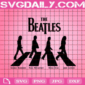 The Beatles Svg, The Beatles Rock Band Svg, Beatles Svg, English Band Svg, Rock Music Svg, Music Band Svg, Instant Download