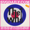 The Who Embroidery Design, The Who Rock Band Embroidery Design, Rock Band Embroidery Design, Music Band Embroidery Design