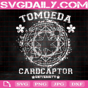 Tomoeda Cardcaptor University Svg, Sakura Anime Svg, Sakura Svg, Anime Svg, Anime Lover Svg, Svg Png Dxf Eps Instant Download