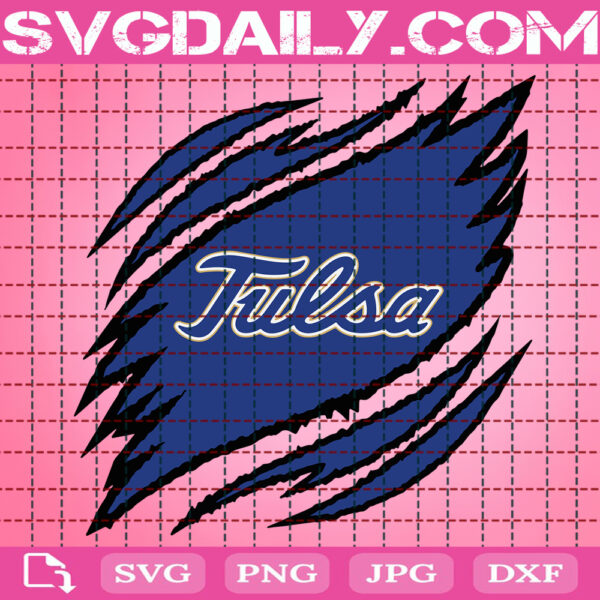 Tulsa Golden Hurricane Claws Svg, Football Svg, Football Team Svg, NCAAF Svg, NCAAF Logo Svg, Sport Svg, Instant Download