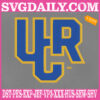 UC Riverside Highlanders Embroidery Files, Sport Team Embroidery Machine, NCAAM Embroidery Design, Embroidery Design Instant Download