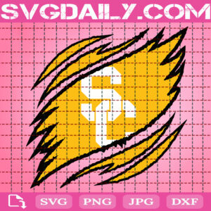 USC Trojans Claws Svg, Football Svg, Football Team Svg, NCAAF Svg, NCAAF Logo Svg, Sport Svg, Instant Download