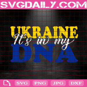 Ukraine It's In My DNA Svg, Freedom Svg, Ukraine Strong Svg, Fingerprint Svg, Patriotic Ukrainian Svg, War In Ukraine Svg, Instant Download