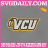VCU Rams Embroidery Files, Sport Team Embroidery Machine, NCAAM Embroidery Design, Embroidery Design Instant Download