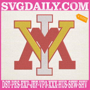 VMI Keydets Embroidery Files, Sport Team Embroidery Machine, NCAAM Embroidery Design, Embroidery Design Instant Download
