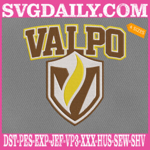 Valparaiso Beacons Embroidery Files, Sport Team Embroidery Machine, NCAAM Embroidery Design, Embroidery Design Instant Download