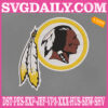 Washington Redskins Embroidery Files, Sport Team Embroidery Machine, NFL Embroidery Design, Embroidery Design Instant Download
