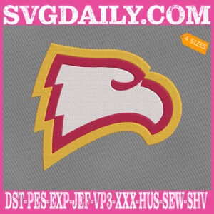 Winthrop Eagles Embroidery Files, Sport Team Embroidery Machine, NCAAM Embroidery Design, Embroidery Design Instant Download