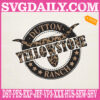 Yellowstone Dutton Ranch Leopard Embroidery Files, Yellowstone Embroidery Machine, Yellowstone Logo Embroidery Design, Dutton Ranch Machine Embroidery Pattern