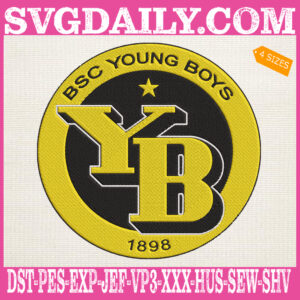 Young Boys Embroidery Design, BSC Young Boys Embroidery Design, Allsvenskan Embroidery Design, UEFA Champions League Embroidery Design, Embroidery Design