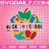 Back To Shool Colorful Apple Svg, Welcome Back To School Svg, Back To School Svg, First Day Of School Svg, Second Grade Svg, First Grade Svg, School Svg