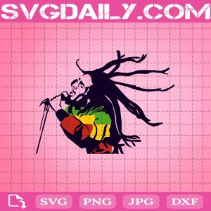 Bob Marley Svg, Bob Marley Singer Svg, Singer Svg, Music Svg, Rock And Roll Svg, Svg Png Dxf Eps AI Instant Download