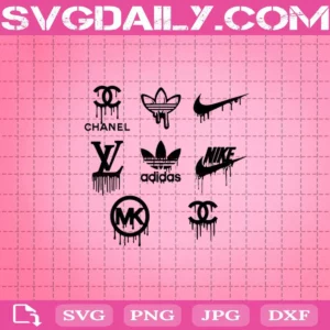 Bundle Brand Logo Svg, Adidas Svg, Adidas Logo Svg, Chanel Svg, Nike Svg, Michael Kors Svg, Logo Fashion Svg