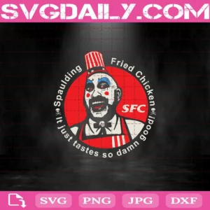 Captain Spaulding Svg, Horror Movie Svg, Halloween Svg, Happy Halloween Day, Halloween Svg File