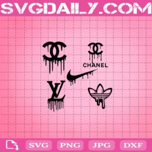 Chanel Svg, Nike Svg, Louis Vuitton Svg, Adidas Svg, Logo Bundle Svg, Download Digital Files