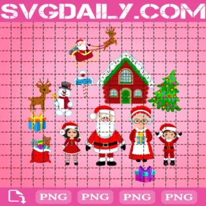 Christmas Santa Clipart, Mrs Claus Clipart, Santa Claus Clipart, Santa Family Clipart, Santa Claus Png, Santa Family Png, Christmas Png, Christmas Clipart, Digital File