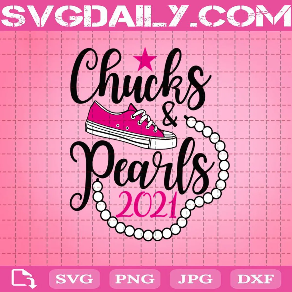 Chucks And Pearls 2021 Svg, Kamala Harris Svg, Madam Vice President Svg, Chucks And Pearls Svg, Svg Png Dxf Eps AI Instant Download