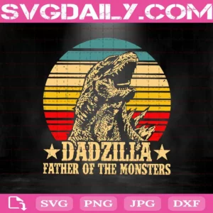 Dadzilla Father Of The Monsters Svg, Dadzilla Svg, Father Of The Monsters Svg, Godzilla Dad Svg, Dad Svg, Monster Svg, Father' Day Svg