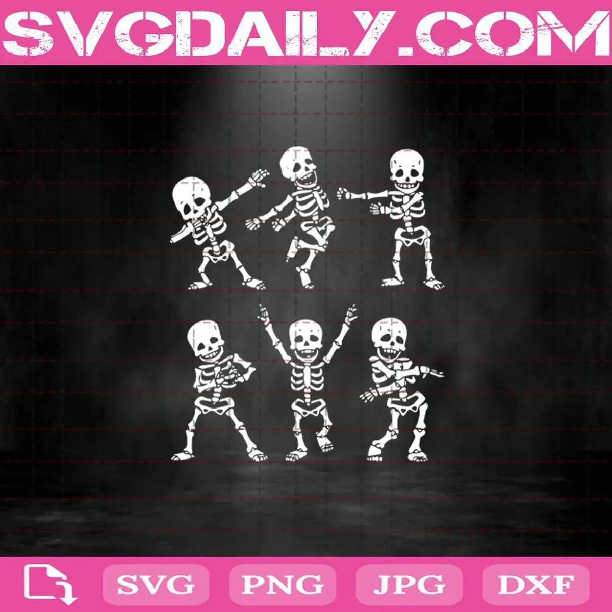 Dancing Skeletons Funny Halloween Svg, Skeletons Svg, Funny Skeletons Svg, Halloween Svg, Dancing Skeletons Svg