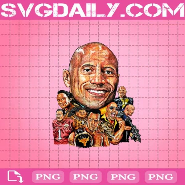 Dwayne Johnson Png, Fast And Furious Png, Fast And Furious Movie Characters Png, The Rock Png, Digital File Instant Download