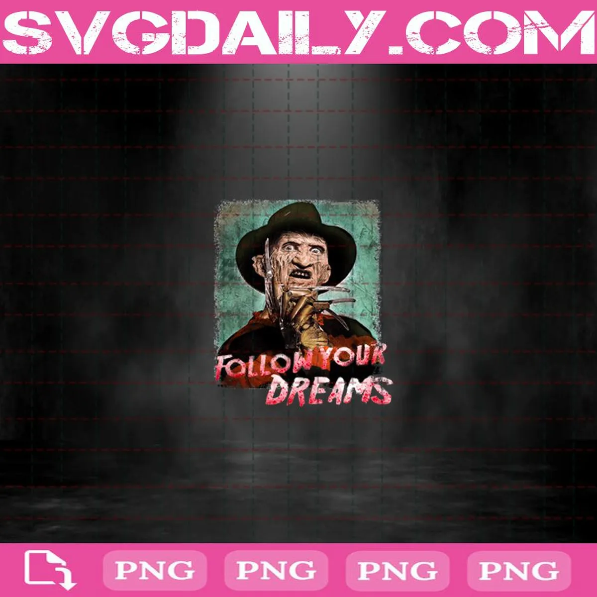 Follow Your Dreams Png, Horror Png, Halloween Png, Horror Halloween Png
