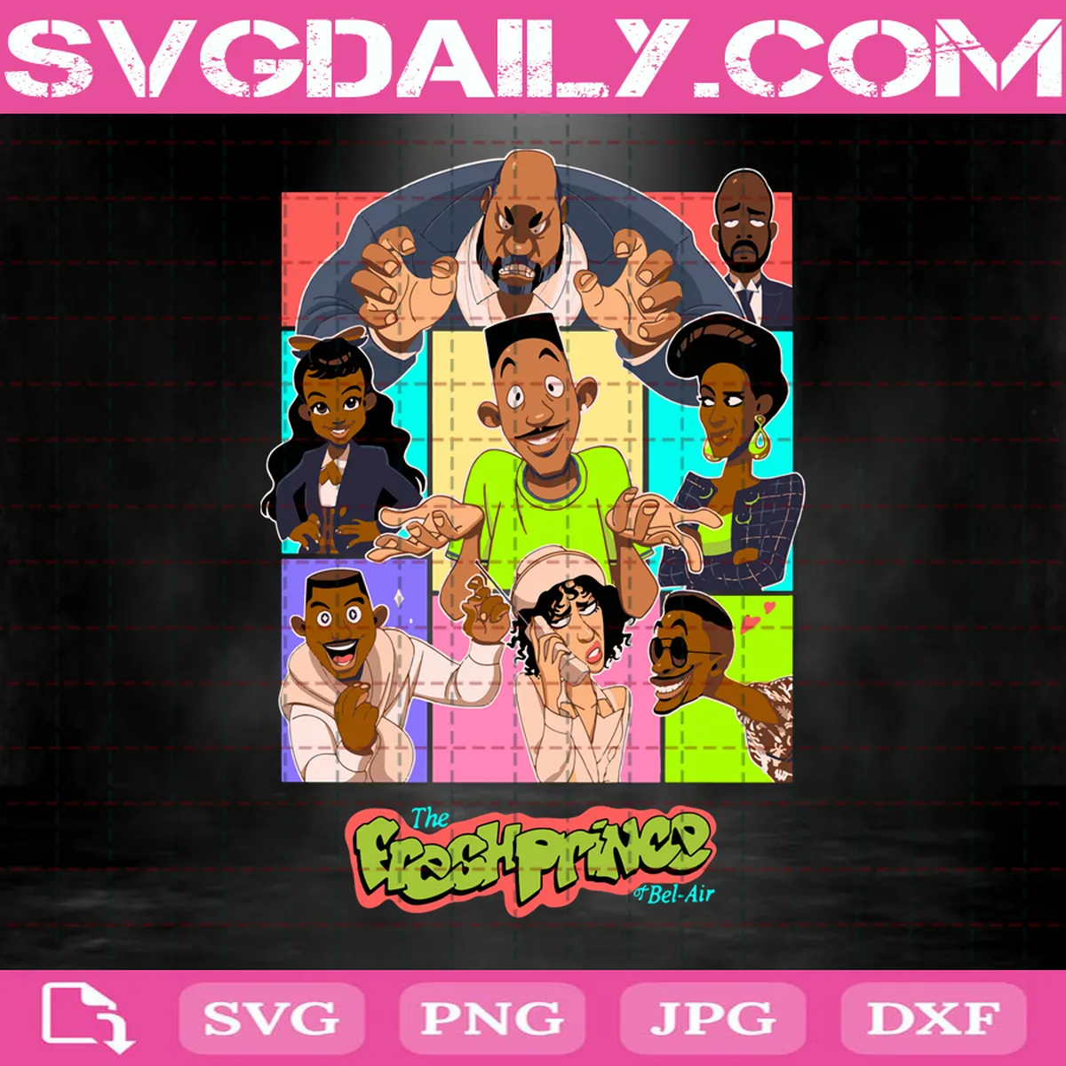 Fresh Prince Of Bel Air Svg - Daily Free Premium Svg Files