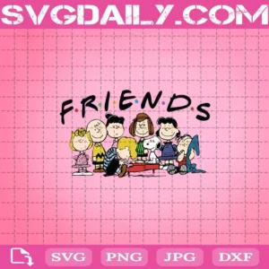 Friends Peanuts Characters Svg, Friends Svg, Peanuts Characters Svg, Snoopy Svg, Peanuts Svg, Svg Png Dxf Eps Download Files