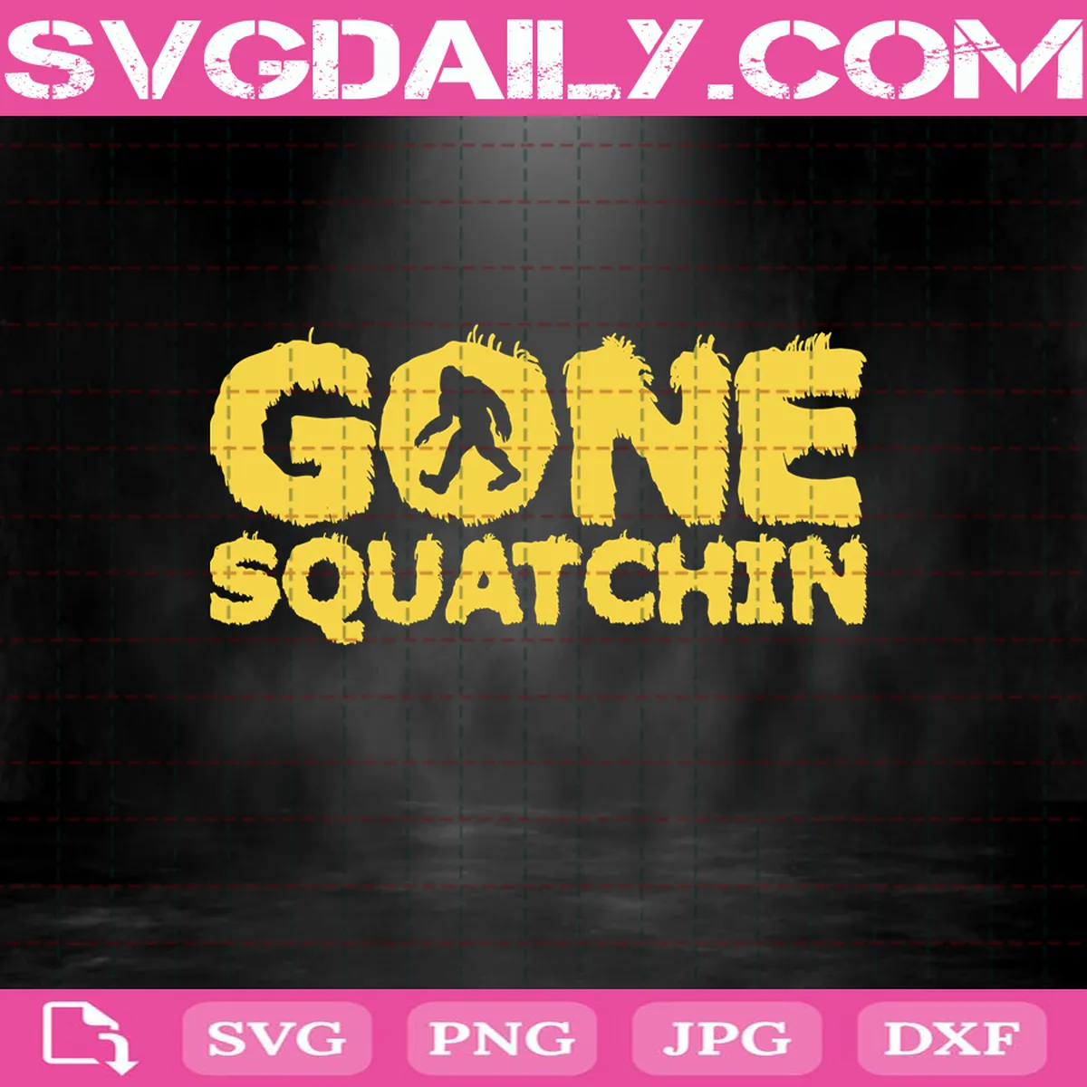Gone Squatchin Bigfoot Svg, Gone Squatchin’ Svg, Gone Svg, Bigfoot Svg, Sasquatch Svg, Gone Squatchin Bigfoot Logo Svg
