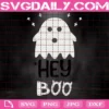 Hey Boo Svg, Ghost Svg, Boho Fall Svg, Boho Pink Ghost Svg, Modern Hey Boo, Retro Halloween, Boho Halloween Shirt, Spooky, Sublimation Svg